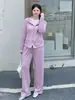 Traje Inno para Mujer Tallas Grandes Cintura Delgada Corte Ajustado 2026 Otoño Nuevo Conjunto Práctico de Dos Piezas para el Día a Día 325351