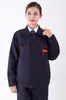 Traje de Ropa de Trabajo de Manga Larga para Hombre Ropa de Trabajo Resistente al Desgaste Obra de Construcción Tops Ropa de Trabajo para Reparación de Automóviles Ropa de Trabajo Electromecánica Traje de Seguro Laboral