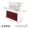 Expositor de papel multicapa de 18 capas, estante decorativo, tablero perforado, expositor móvil plegable para tienda comercial, luminoso