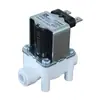 Válvula solenoide de entrada para purificador de agua, conectores rápidos de 2 y 3 puntos, purificador de agua, ósmosis inversa RO de 24V, válvula para máquina de agua pura doméstica