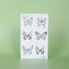Pegatinas de Tatuaje Florales de Mariposa Impermeables y de Larga Duración Transfronterizas con Exquisitos Patrones No Se Caen Fácilmente y Pueden Crear Fácilmente Olas en la Muñeca y el Brazo