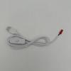 Tira de luces led 5V cable usb 501 línea con botón interruptor controlador monocromático táctil temperatura de color dual interruptor de 4 teclas