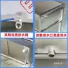 Tanque de Agua Móvil de Acero Inoxidable, Caja de Almacenamiento Cuadrada 304, Carrito para Remojo, Acero Inoxidable Industrial para Descongelación