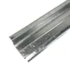 Perfil de Acero Galvanizado Borde Crudo 50X28X80 Canal Principal Acero Ligero Malla Componente Construcción en Seco Techo Placa de Yeso Metal