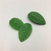 Hoja de Rosa Imitación Hoja Verde Tela de Serigrafía de Pantalla Única Hoja Caja de Dulces Anillo de Flor Hecho a Mano Sombrero Zapatillas Accesorios DIY