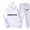Conjunto esportivo masculino, conjunto esportivo, conjunto de casal, moletom ESSENTIALS masculino, moletom de comércio exterior, conjunto feminino