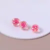 12mmab Color Degradado Dos Tonos Facetado Calabaza Redondas Perlas DIY Joyería Pulsera Accesorio para el Cabello Collar Accesorios Mayoreo