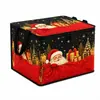 Caja de almacenamiento plegable temática de Navidad, hecha a medida, transfronteriza, para juguetes, especialmente diseñada para organizar ropa, con tapa y gran capacidad