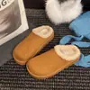 Pantuflas sencillas de algodón estilo Birkenstock, colección invierno 2026, cálidas y forradas de felpa, con suela gruesa, aptas para usar en exteriores, cómodas y con un diseño afelpado y peludo, para mujer