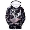 Deseo Transfronterizo Anime Japonés Demon Slayer Sudadera Impresa en 3D para Hombre Versión Holgada Europea y Americana Jersey Fabricante Venta al por Mayor