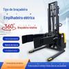 A Nova Máquina de Virar com Clipe de Fixação Elétrico Quadrado Redondo automática de elevação de fixação bateria de empilhadeira alta carga e descarga manuseio