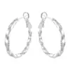 Popular Transfronterizo Europeo y Americano Popular Material de Cobre Retorcido Mobius Circonita Moda Transfronterizo Venta Caliente Pendientes