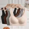 Sutiã de Silicone Adesivo Sem Fio Suporte Macio Sustentação para Reunião Tamanho Plus Ajustável Suporte Lateral Sutiã Cropped de Silicone