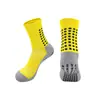 Calcetines de fútbol de entrenamiento profesionales para hombre, calcetines deportivos con planta de rizo, calcetines antideslizantes con puntos de goma, calcetines transpirables y absorbentes de sudor de media pantorrilla al por mayor