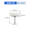 Cabeça de retificação de roda de esmeril de sílex 6-cabo corindo marrom corindo branco corindo vermelho carbeto de silício verde cilíndrico cônico em T retificação