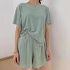 [Processamento e Personalização] Roupa de Casa Traje Rainha do Gelo Verão Fina Solta Respirável Gelo Xiaomo Pijama Casual