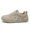 K3921 Zapatos Blancos de Entrenamiento Retro Alemanes para Mujer 2026 Nuevo Otoño Ligeros Zapatos Forrest Gump Suela Suave Antideslizante Deportivos Casuales