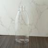 Ventas Directas de Fábrica 24 Dientes Botella Trapezoidal de 170ml Mascota Plástico Transparente Creativo Gel Desinfectante para Manos Embalaje de Agua Desinfectante