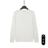 Ropa de punto para hombre de otoño e invierno, suéter para hombre de cuello redondo estilo 'old money', color liso, lujo ligero, sensación de alta gama, top casual para el día a día