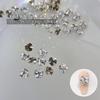 Decorações de Arte de Unhas K9 Strass Empilhados, Mini Strass Pequenos Transparentes Brilhantes, Produtos Acabados de Strass Empilhados com Formato Único, Bolas de Strass Atacado, Cristal de Gelo