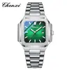 Reloj Chenxi para hombre y mujer, reloj de cuarzo, impermeable, de moda, reloj de pulsera para pareja, reloj de pareja de negocios, luminoso, impermeable, al por mayor