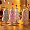 Árbol de Navidad Creativo de Perlas Decoración Navideña para el Hogar Fieltro de Lana Adornos de Madera Centro Comercial Navideño Regalos para Niños