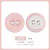 Botones Coloridos Cubiertos de Tela para Camisas, Suéteres, Tejidos, Ropa Exterior, Camisetas, Camisas de Manga Corta y Decoraciones de Cuello con Botones Pequeños de Doble Ojal