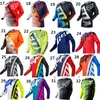 Venta Directa de Fábrica Camiseta de Manga Larga Transpirable que Absorbe el Sudor Traje de Carreras Traje de Ciclismo Traje para Motocicleta Todoterreno Traje de Descenso de Verano