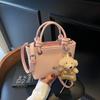 Moda Bolso Pequeño Mujer 2025 Primavera y Verano Nuevo Bolso Casual Cruzado Diseño Nicho Simple Portátil Bolso de Cubo