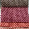 Fábrica de origen: Tela de chenilla con textura de cuadros cruzados tejida tridimensionalmente, tela para sofá con partículas tridimensionales