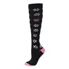 Calcetines de compresión deportivos unisex para pantorrillas, más de 200 estilos de calcetines de compresión largos para saltar la cuerda y correr, directo de fábrica