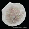 6*12mm Flor de Orquídea Sino Gordo Duas Cores Aurora Cor Galvanizada Acessórios de Joias Artesanais DIY Suprimentos Acessórios Ponto de Venda Atacado