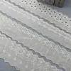 Nueva Falda de Encaje de Algodón Calado de Lado Único con Código de Barras Accesorios de Ropa Accesorios Bordar Encaje Venta al por Mayor