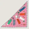 Chal de terciopelo para habitaciones con aire acondicionado, pañuelo triangular de seda para mujer, tacto de alta gama, estilo fino de verano, protección solar premium para el verano