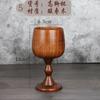 Suministro Directo de Fábrica de Copas Creativas de Madera, Copas de Vino Tinto de Madera Maciza Anticaídas, Tazas de Madera Estilo Ins Exquisitas, Descuento por Cantidad Grande