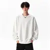 Sudadera con Cremallera Pesada de Estilo Americano de Moda para Hombres y Mujeres, Corte Holgado, Chaqueta de Bloques de Color Versátil para Parejas, Exclusivamente para Ventas Transfronterizas