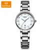 Reloj de Mujer de Nueva Nicho Transfronterizo, Reloj de Cuarzo Impermeable con Correa de Acero, Reloj de Mujer Sencillo, Moderno y a la Moda