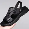 Sandalias Casuales de Playa para Hombre, Transpirables y Antideslizantes, Sencillas y Elegantes, Adecuadas para Vacaciones en la Costa, Soporta Dropshipping