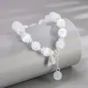 Pulsera Nafu de la Suerte Pequeña Fresca Nueva Estilo Gran Fortuna Pulsera de Borla Viento Refrescante Pulsera Versátil Artística para Mujer