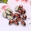 Venta al por mayor del fabricante Diamante de Garra Marquise Vidrio Cosido a Mano Diamante Agarrar Diamante DIY Accesorios de Boda Ropa Cuello Accesorios Decorativos