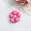 Accesorios de Tela de Flores de Lunares, Flores de Cinco Pétalos Rellenas de Algodón, Accesorios para Joyería DIY, Zapatos, Calcetines, Sombreros, Accesorios para Ropa, Accesorios al por Mayor