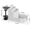 Caixa de Armazenamento Criativa para Celular de Mesa, Porta-Copo Multifuncional, Suporte de Mesa com Clipe para Uso Doméstico e no Escritório