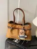 Bolsa Simples para o Dia a Dia Bolsa Plissada Fashion Nova Versão Coreana Outono 2025 Tendência de Nicho Bolsa Grande de Moda