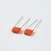 Condensador de Película de Poliéster Condensador de Película de Poliéster Ultrapequeño 2.2Uf100V 225J100V 100V225
