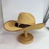 Sombrero de Cowboy de Jazz Occidental Transfronterizo de Amazon para Hombres y Mujeres, Estilo Étnico Europeo y Americano, Sombrero de Playa Transpirable para Exteriores