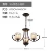 Lustre Estilo Nórdico Americano para Sala de Estar, Sala de Jantar e Quarto; Iluminação de Cristal Americano de Luxo Leve; Design Criativo e Elegante Dourado