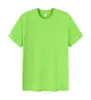 Camisetas Blancas de Algodón Puro con Cuello Redondo y Manga Corta para Hombres y Mujeres con Impresión de Logo, Camisas Publicitarias Culturales, Comercio Exterior Transfronterizo