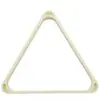 Suporte Triangular para Mesa de Bilhar / Estrutura Triangular para Bilhar / Porta Bolas Produtos Plásticos Espessados Brancos