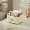 Caja de pañuelos con diseño de garra de gato de dibujos animados, compartimento lindo con forma de garra de gato plateada, caja de papel para garra de gato, caja de papel multifuncional para sala de estar