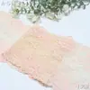 Tanglong padrão de flor de renda elástica cor creme de macaron 13cm acessório para roupas e lingerie material de renda